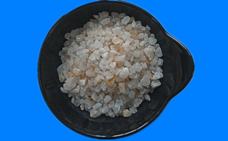 Water treatment filter quartz sand